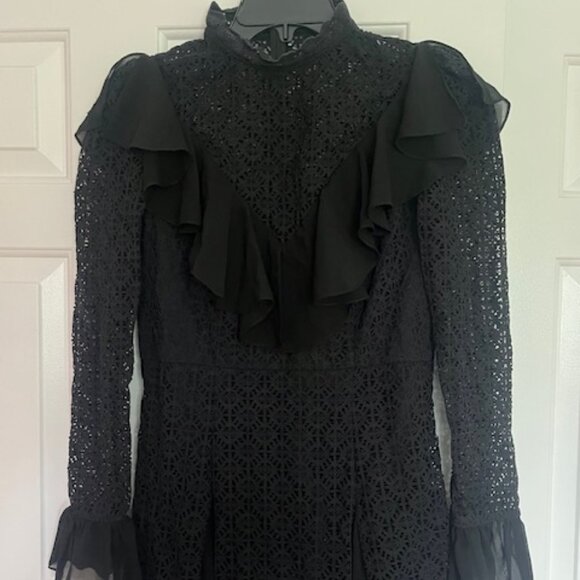 TEMPERLEY LONDON PRAIRIE LACE DRESS - Picture 6 of 9